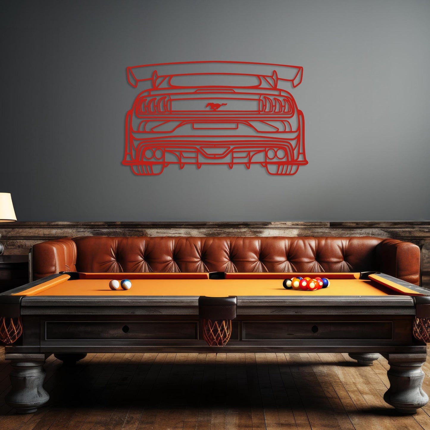 Personalized Your Car Back View Decor
