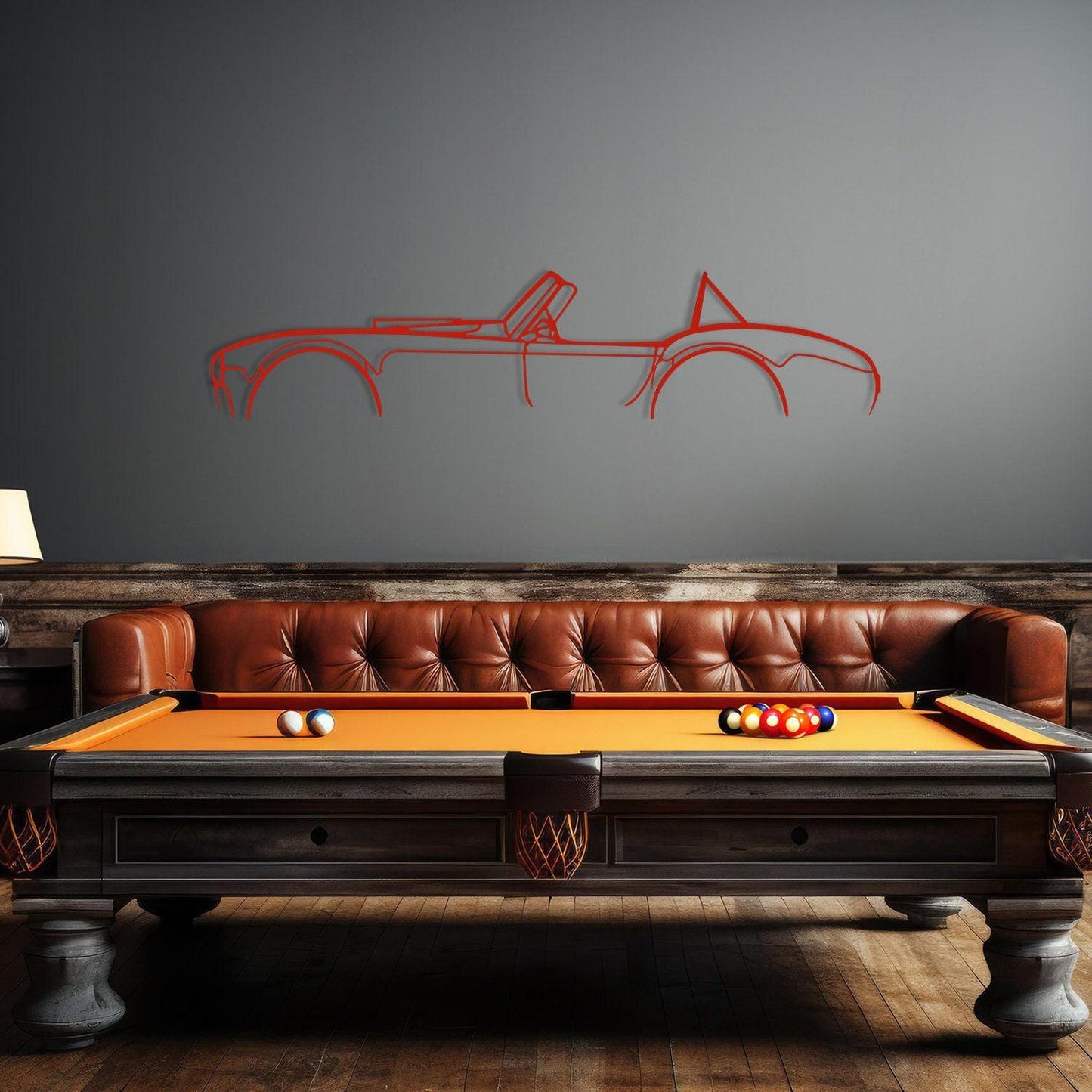 Classic Metal Car Decor
