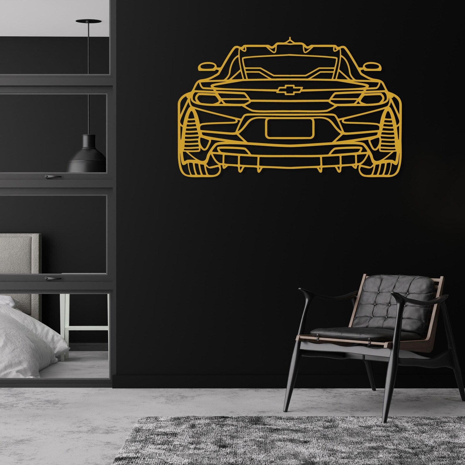 Personalized Your Car Back View Decor