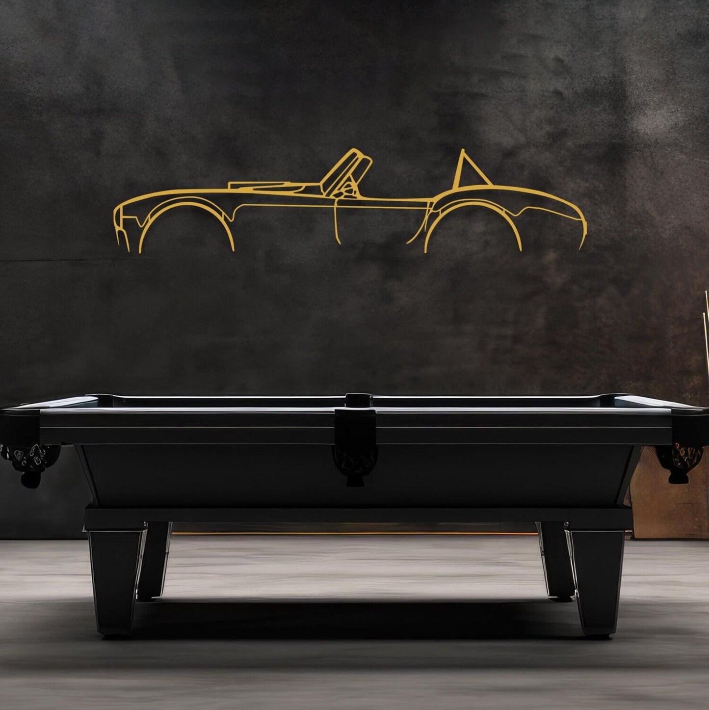 Classic Metal Car Decor