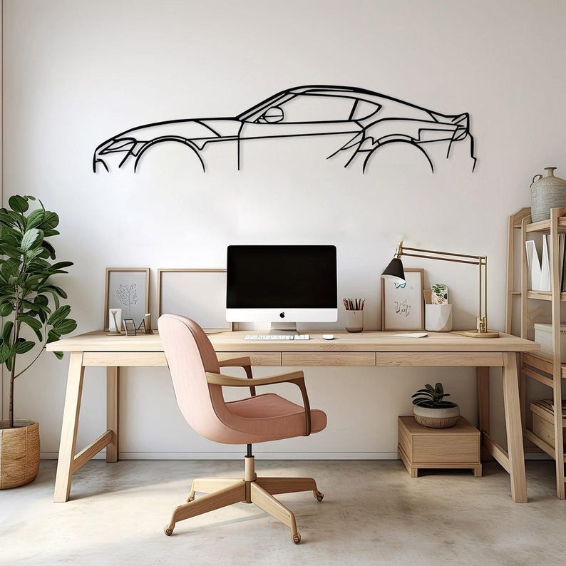 Sport Racing Car Wall Decor